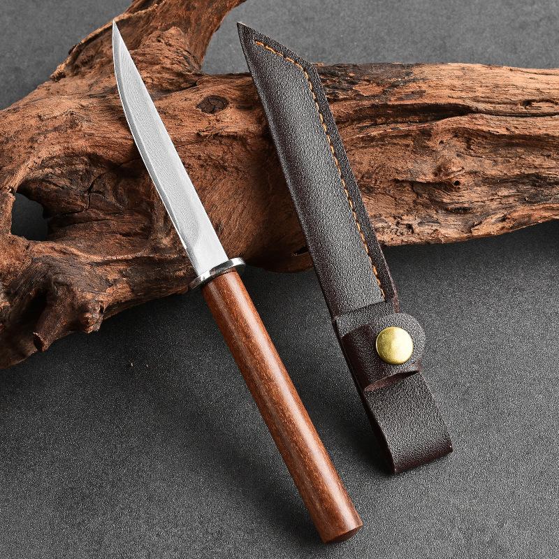 Кухонный нож шеф-повара из дамасской стали, нож для очистки овощей, небольшой кухонный нож для нарезки мяса, барбекю, фруктов, нож для обвалки, профессиональные кухонные инструменты