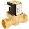 Normally Closed Electric Water Shut Off Valve, Brass Electric Solenoid Magnetic Valve,  0.02mpa~0.8mpa, 3/4 Inch DC 12V