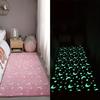 Plush Glow Moon Rug Soft Luminous Memory Foam Floor Mat for Bedrooms Durable & Easy-Maintenance Carpet