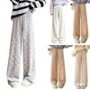 Women's Fashionable Casual Loose Fleece Lined Long Pants