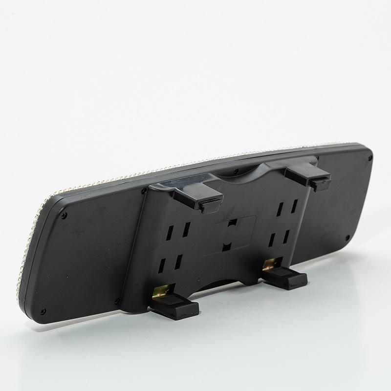 Зеркало заднего вида для салона автомобиля со стразами, декор, очаровательное украшение с кристаллами и бриллиантами, зеркало заднего вида, женское авто