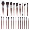 2pc/35pcs MF Natural Wood Soft Makeup Brushes Powder Foundation Concealer Make Up Brush Blush Synthetic Hair Shadow Tools