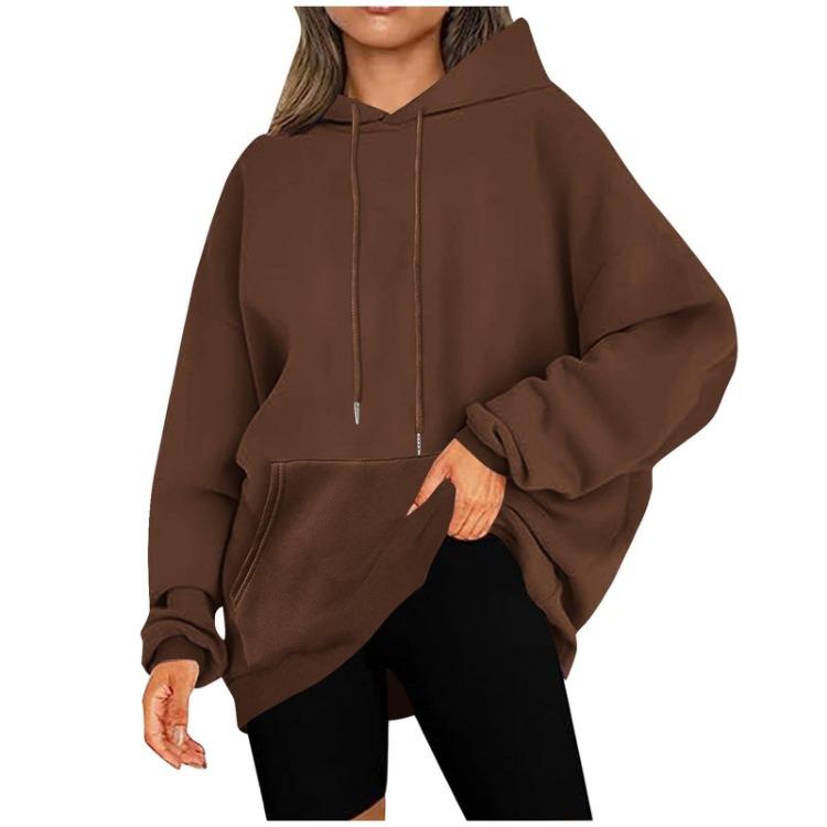 Women Casual Oversized Hooded Sweatshirt Long Sleeve Pullover Tops Hoodies