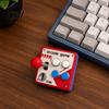 90s Game Control Panel Arcade Switch Wall Decoration, Retro with Movable Decor Rocker, Mount for E-Sports Room