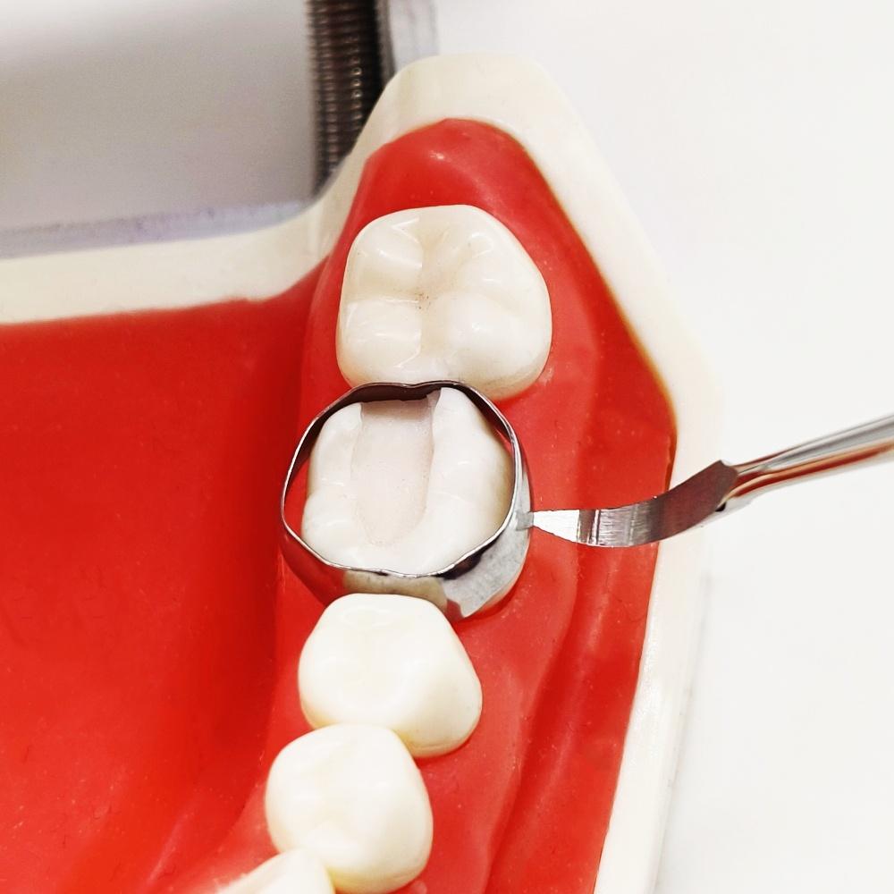 1 шт. Двойной толкатель для ортодонтических колец с двумя концами и инструментом для чистки зубов