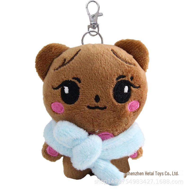 BLACKPINK Мягкие игрушки в концертном стиле: Очаровательные куклы с рисунками уток, медведей и кроликов для детей