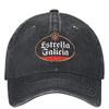 Кепка-тракер Estrella Galicia Испания Бейсболка Пиво Унисекс Мужская Дизайн Кепки для активного отдыха на природе Подарок Мода