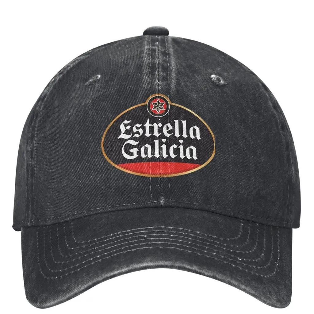 Кепка-тракер Estrella Galicia Испания Бейсболка Пиво Унисекс Мужская Дизайн Кепки для активного отдыха на природе Подарок Мода