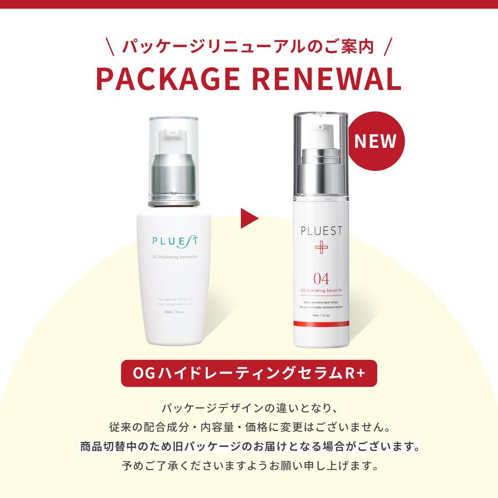 PLUEST OG Hydrating Serum Medicated Serum Vitamin C Ceramide Niacinamide X R+ (Serum (White Blue))