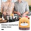 Cartoon Mechanical Timer Adorable Appearance Compact No Battery Required Easy Operation Manual Countdown Timer
