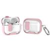 with Keychain Earphone Case Transparent Clear Shell for AirPods Pro 3 Headphone Accessories