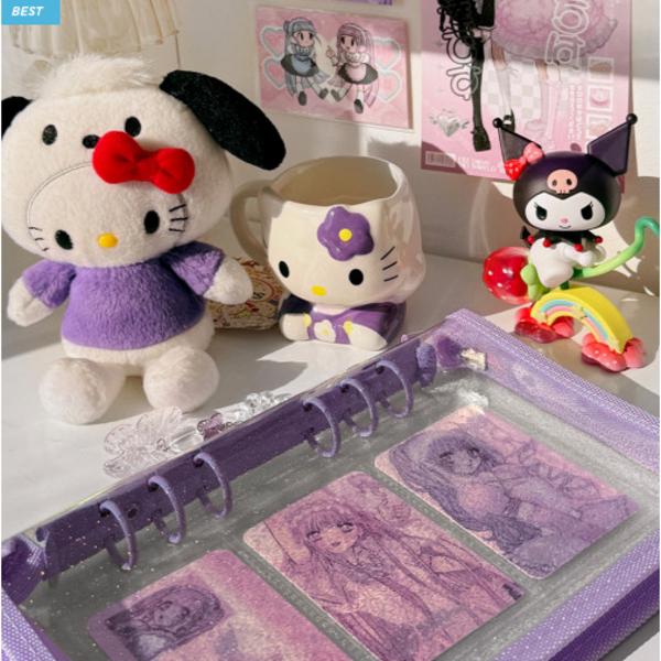 Hour Motif Photo Binder 6-hole Photo Card Binder Diary