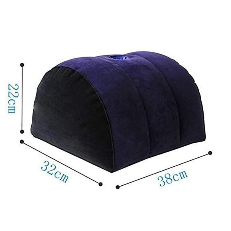 Inflatable Climax Sex Magic Cushion Love Position Cushion Couple Furniture Couple Sex Triangle Charm Pillow Sextoys