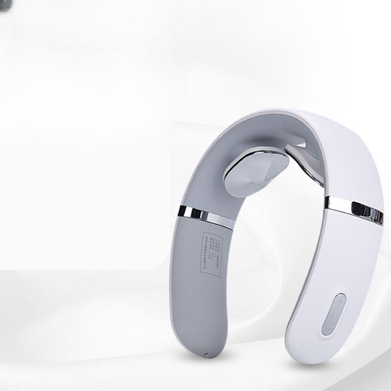 Smart Rechargeable Cervical Spine Massager Multifunctional Shoulder and Neck Protector Pulse Hot Compress Portable Neck Massager