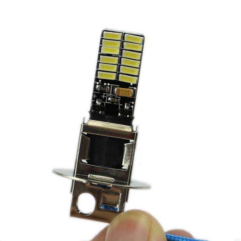 2025 Новые 24-SMD-4014 6500K для HID Ксеноновых Белых Светодиодных Ламп для Противотуманных Фар или Фар Дневного Света