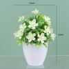 Simulation Japonica Causonis Plastic Fake Flowers Green Plants For Home Decor