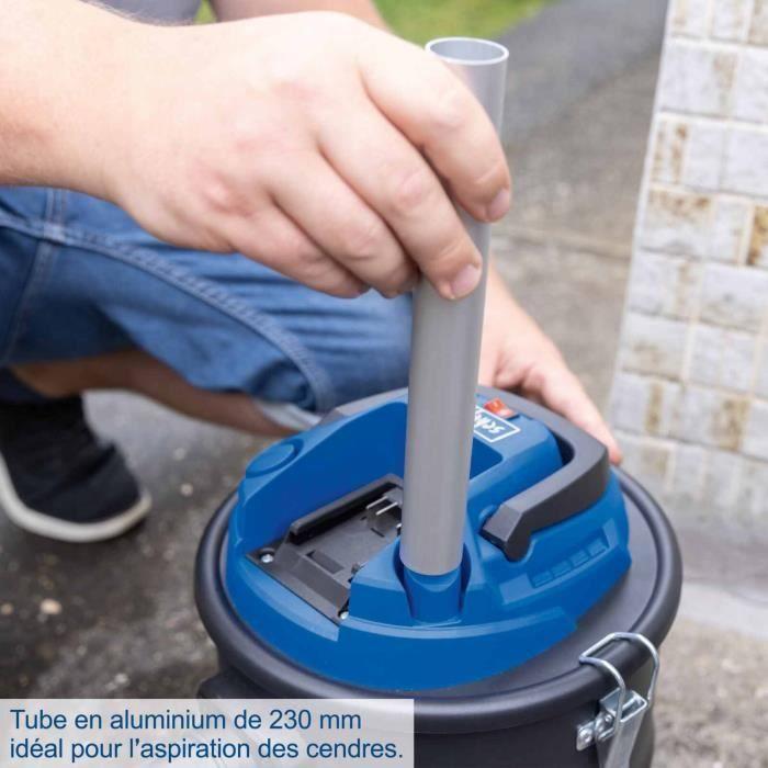 Aspirateur a cendres sans fil avec starterkit 2Ah C-AVC15-X - Set S - SCHEPPACH