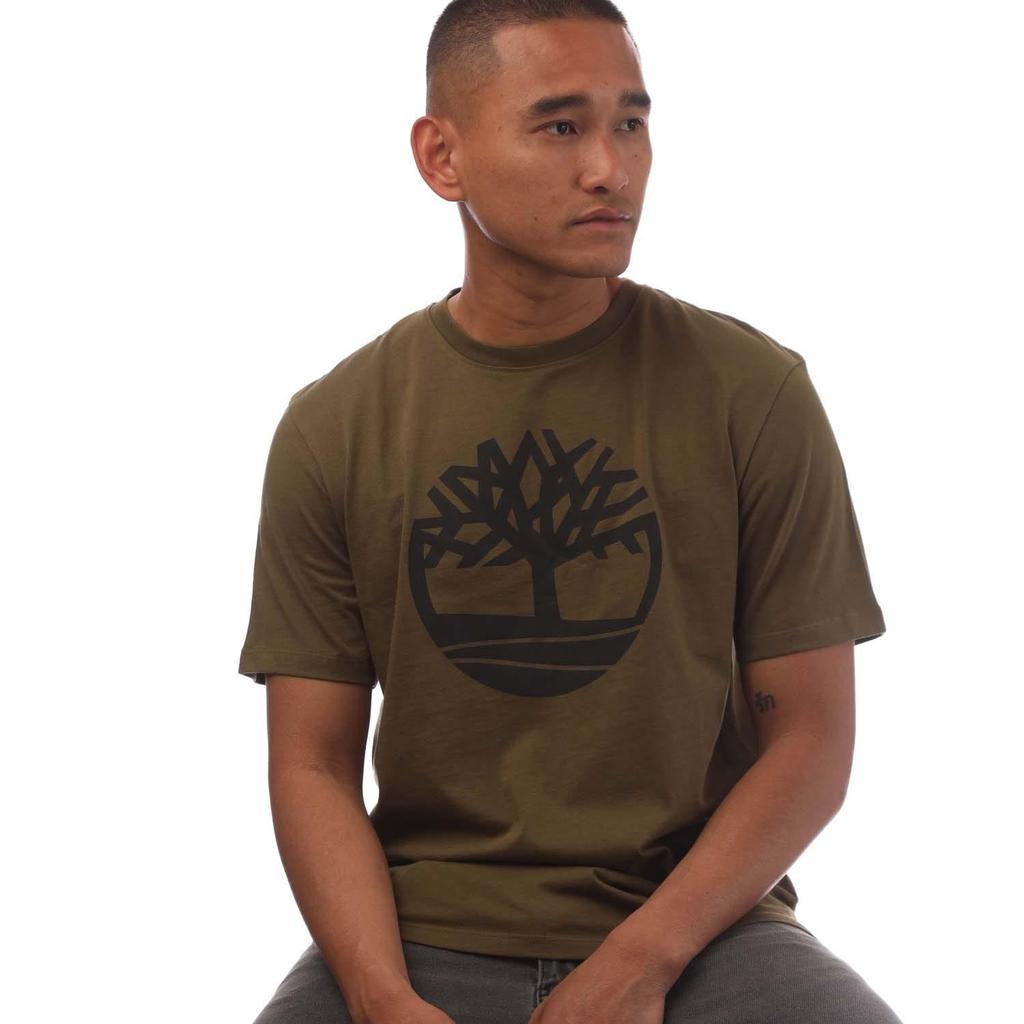 Timberland Mens Kennebec River Logo T-Shirt
