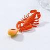 Мультяшные серьги-гвоздики в виде крабов, милые серьги в виде морских звезд, подарок, женские серьги для девочек и женщин