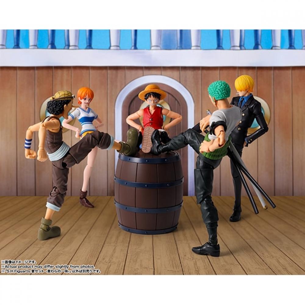 Bandai Spirits ShFiguarts  Figuarts  Набор для банкета One Piece  Пираты Соломенной Шляпы  [аксессуары для фигурок]
