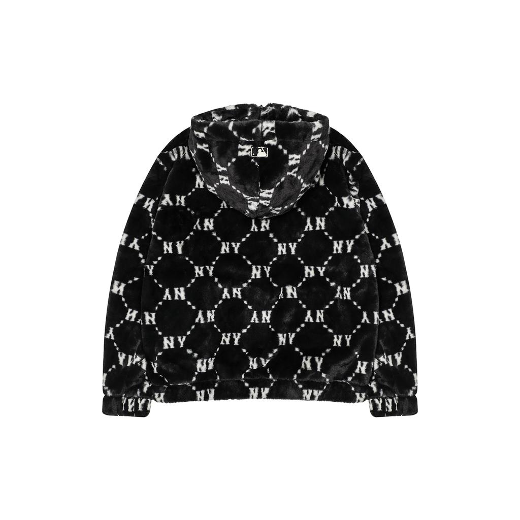 New MLB New York Yankees Velvet Jackets Unisex Black 3AFDM0226-50BKS