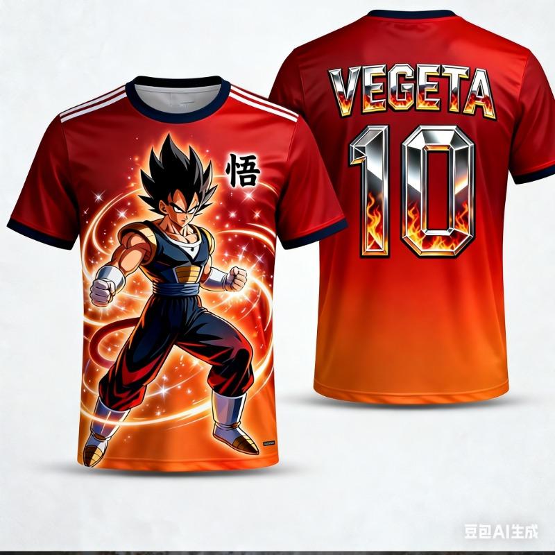 2026 Летняя Ретро Футболка Dragon Ball для Фитнеса Мужская Оверсайз 3D Печать Короткий Рукав Семейная Унисекс Детская Спортивная Футболка