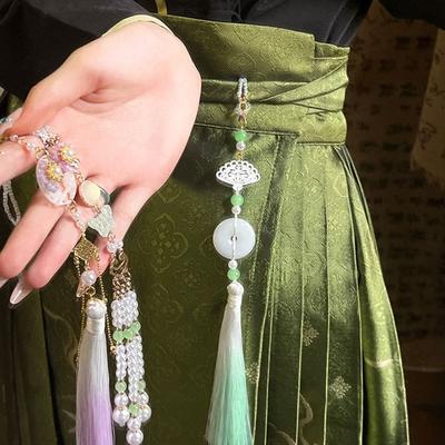 Китайский Ханфу Кисточка Подвеска Костюм Поясное Украшение Винтажное Платье Ханфу Носит Брелок
