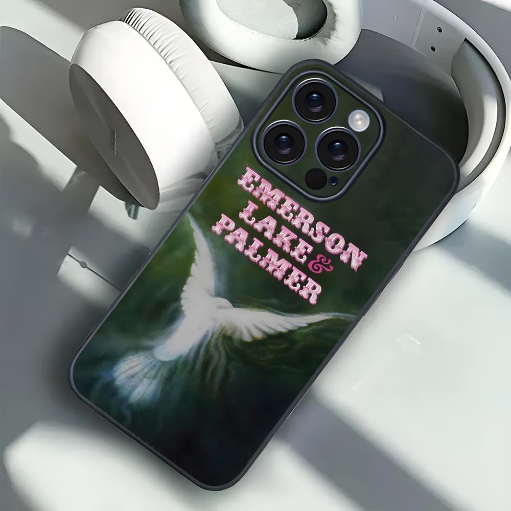 Art Rock elp E-emerson Lake & Palmer Phone Case for iPhone 12-17 Air Plus Pro Max Satin Glossy Colorful Great Gift