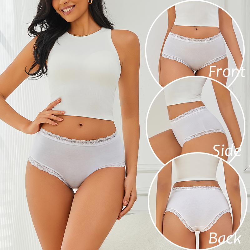 3Pcs/Set Women's Seamless Cotton Briefs Women Panties Solid Color Breathable Underwear Female Low Waist Soft Lingerie S-XXL