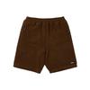 Peak Fleece Short Mocha Unisex Bottoms Brown P24ST013