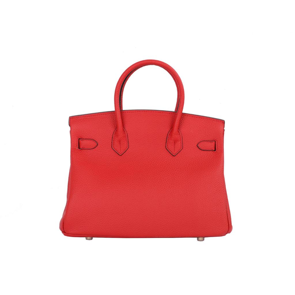 Женская сумка большой вместимости из коровьей кожи с узором личи 2025 года