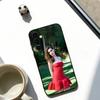Чехол для телефона Anne Hathaway Мягкий черный Для Samsung Galaxy A73,A72,A71,A70,A53,A52,A51
