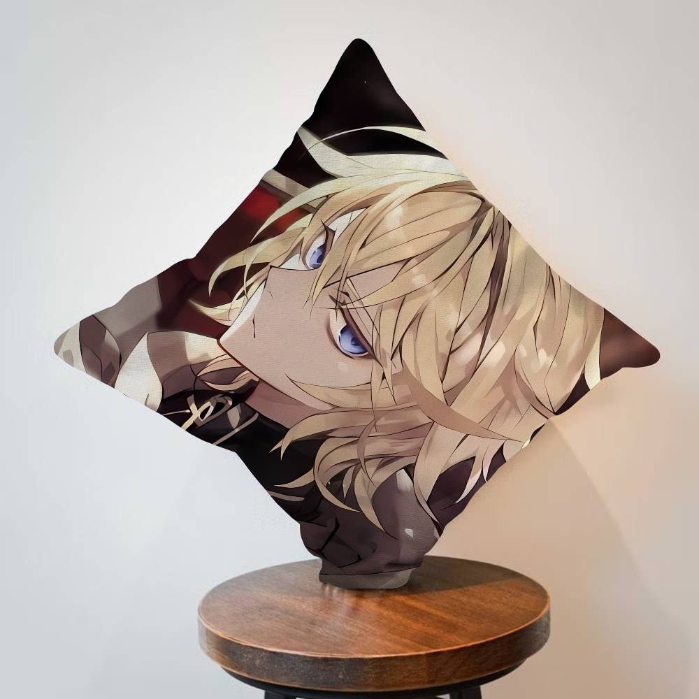 Anime Seraph of The End pillow cover sofa cushion cover home room decoration children gift