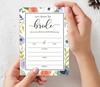 Inkdotpot 30 приглашений на девичникЦветочныйСвадебный заполняемый стильПриглашения Пустые