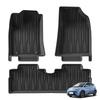 LUCKEASY Left Drive for BYD Seagull/Dolphin Surf 2025 2026 TPE 3D Car Floor Mats Cargo Trunk Pad Waterproof Accessories Black