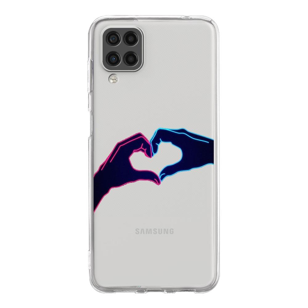 Чехол для телефона Samsung A13 A33 A35 A55 A73 A53 A23 A51 A71 A21S A12 A31 A41 A05s A03S A15 A25 A32 5G Обложка Я люблю тебя Розовое сердце