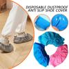 100PCS Shoes Cover Disposable High Quality Dustproof and Anti Slip Non Woven Fabric Shoe Cover Household Cleaning Product
