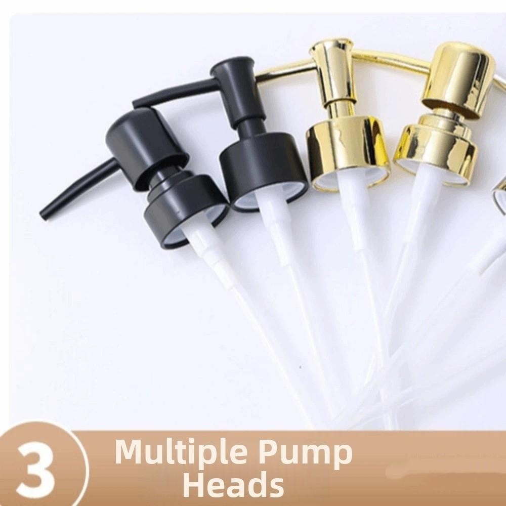 400ml Glass Hand Soap Dispenser  Textured Hand Sanitizer Bottle  Bathroom