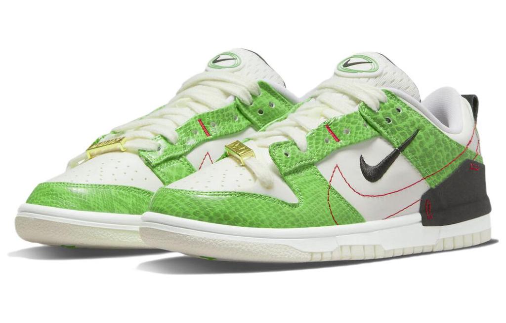 Nike Dunk Low Disrupt 2 'Змеиная кожа зеленая' Женские DV1491-101