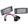 2Pcs LED License Plate Lights Number Lamp for BMW E82 E46 E92 E93 E39 E60 E61 E84 E70 E71 E72 F22 F30 F32 F33F10 F11 F80 Powered by High Power SMD
