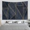 Геометрический узор Цветной гобелен Офисный гобелен для гостиной Домашний настенный декоративный гобелен