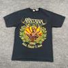 Винтажная футболка Carlos Santana All-That-I-Am Concert Tour 2006 года, размер Medium, 20x26, черная