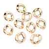 10pcs/lot 48X40mm Plated Acrylic Chain Buckle For Jewelry Making Connectors DIY Necklace Bracelet Purse Chain Accessory