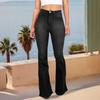 Bell Bottom Jeans for Women High Waisted Flared Jeans Stretchy Bootcut Denim Trousers
