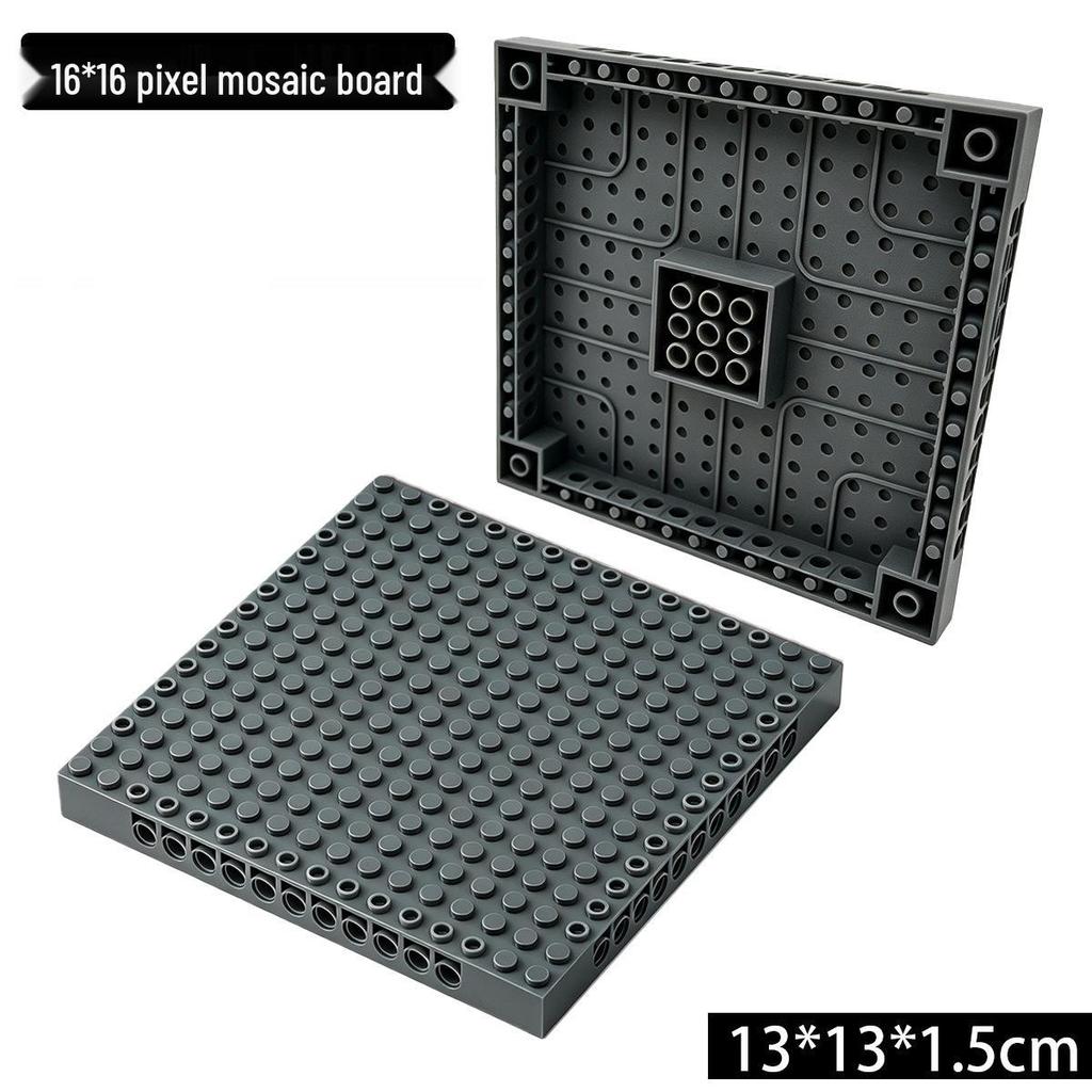 База-пластина Lego-совместимая 16x16 с отверстиями для творческой сборки