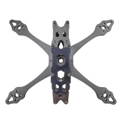 RC-QAV-S-5 X-type Split Carbon Fiber Frame Kit 5 дюймов 225 мм колесная база 5 мм рычаг для FPV гоночных дронов квадрокоптер DI