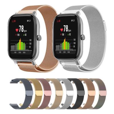Для Huami Amazfit GTS 22 мм Миланский Магнитный Металлический Ремешок для Часов