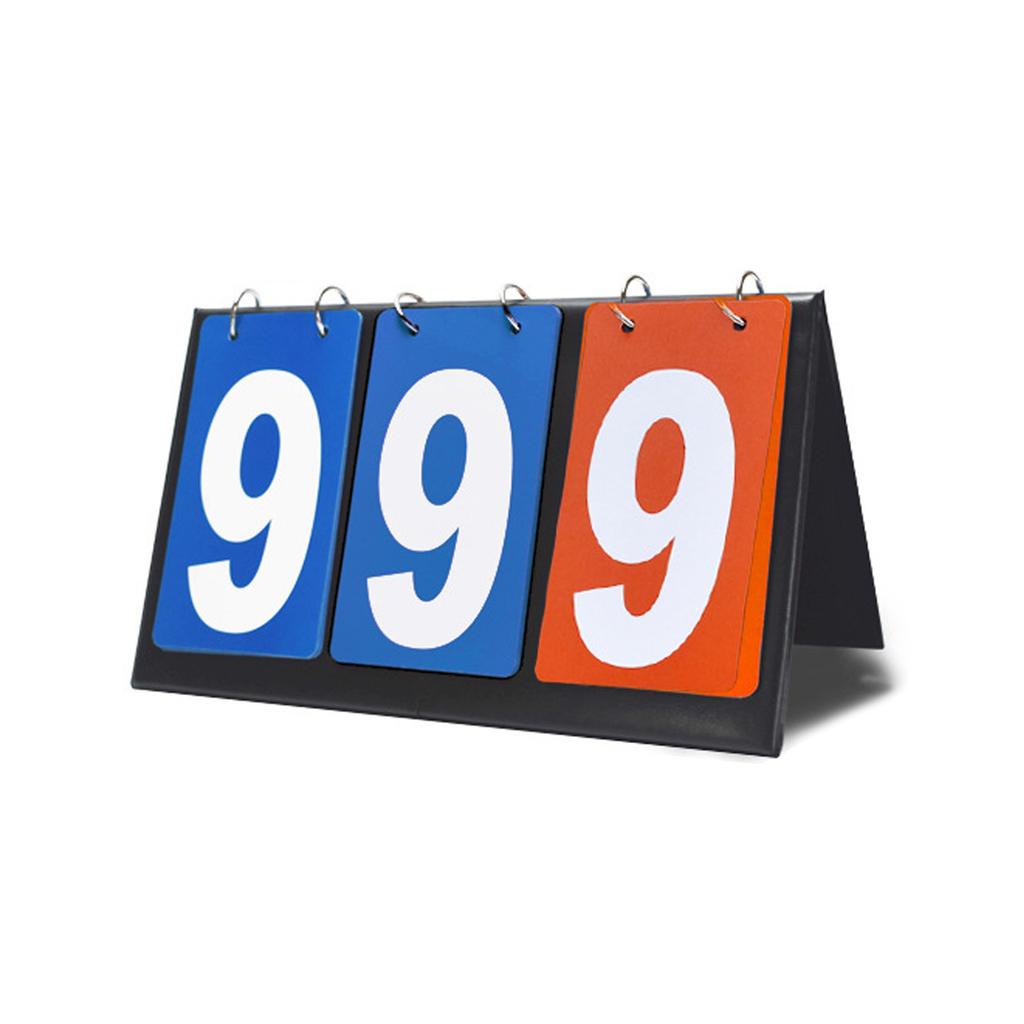 Настольное табло с перекидными цифрами для спортивных соревнований, мультиспортивное табло, табло с перекидными цифрами для ведения счета, простое в использовании