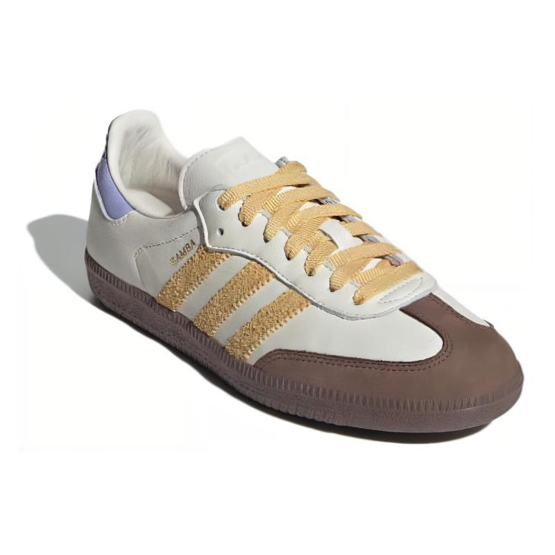 adidas Оригинальные кроссовки Samba OG Белые Черные с резиновой подошвой IE0875