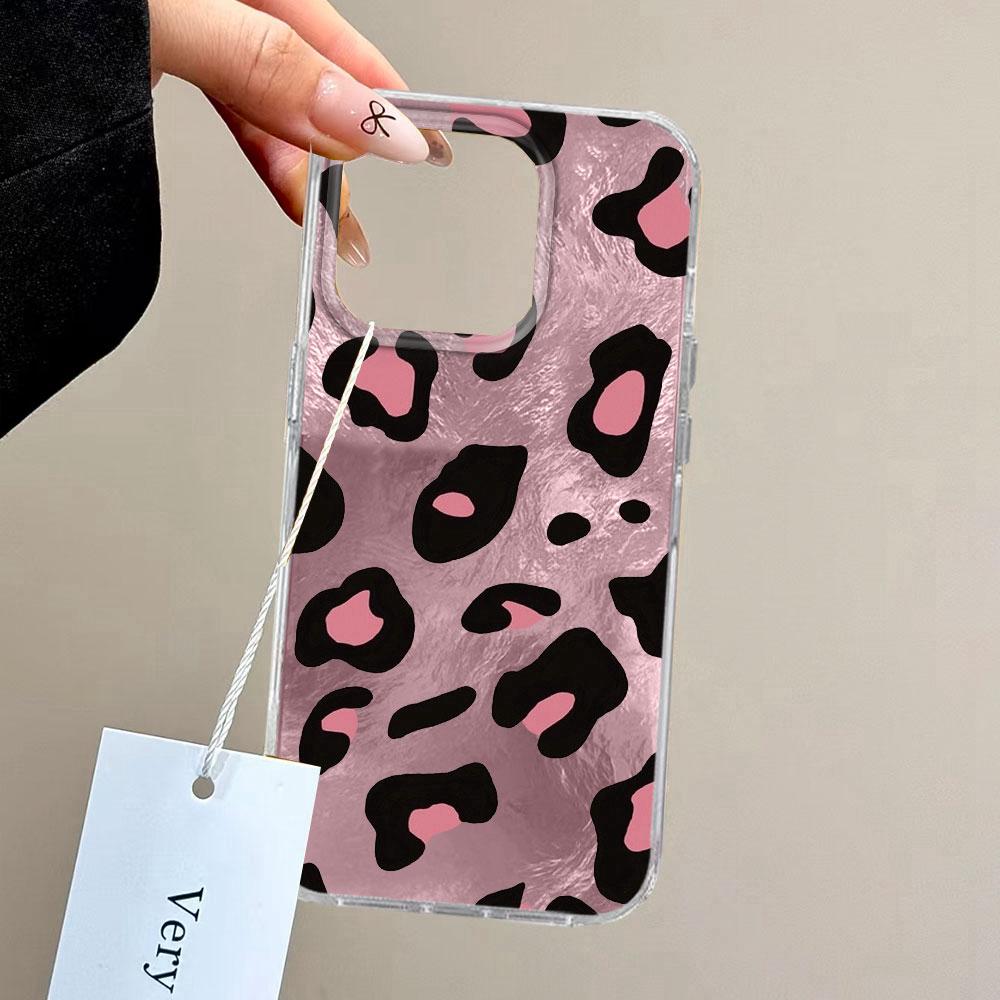 Роскошный леопардовый фиолетовый узор Женский чехол для телефона для Samsung Galaxy S25 Edge S24 S23 S22 S21 S20 FE Plus Ultra Чехол-накладка